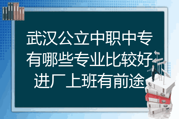 武汉公立中职中专有哪些专业比较好进厂上班有前途