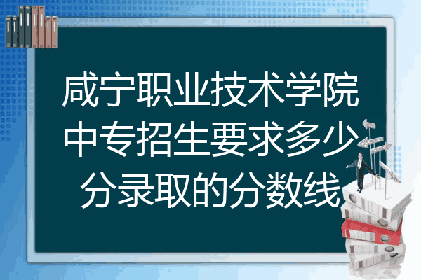 咸宁职业技术学院中专招生要求多少分录取的分数线