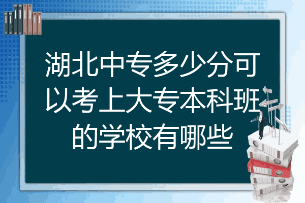 湖北中专多少分可以考上大专本科班的学校有哪些