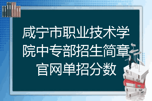 咸宁市职业技术学院中专部招生简章官网单招分数