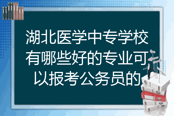 湖北医学中专学校有哪些好的专业可以报考公务员的