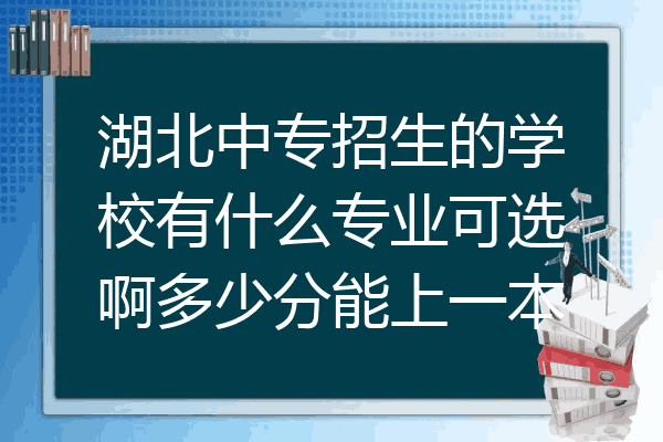 湖北中专招生的学校有什么专业可选啊多少分能上一本