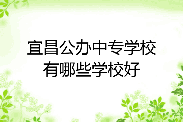 宜昌公办中专学校有哪些学校好