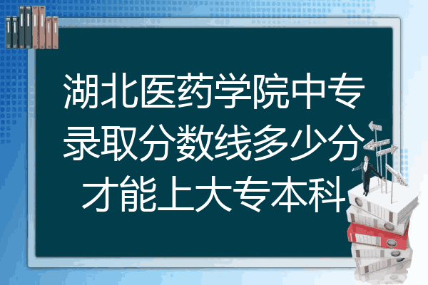 湖北医药学院中专录取分数线多少分才能上大专本科