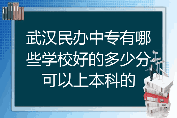 武汉民办中专有哪些学校好的多少分可以上本科的