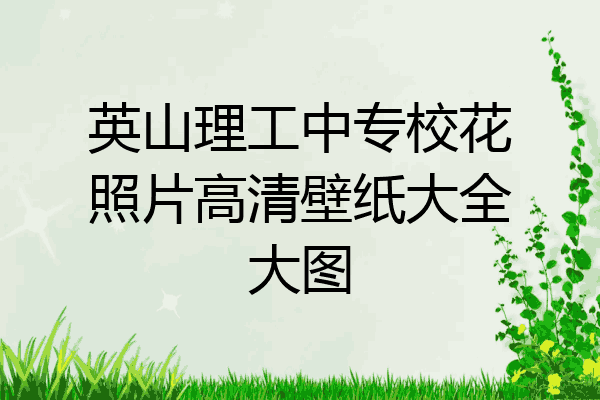 英山理工中专校花照片高清壁纸大全大图