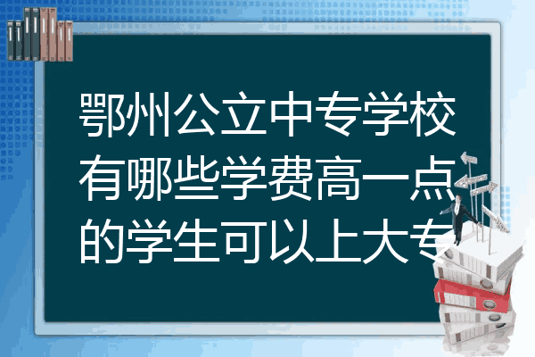 鄂州公立中专学校有哪些学费高一点的学生可以上大专