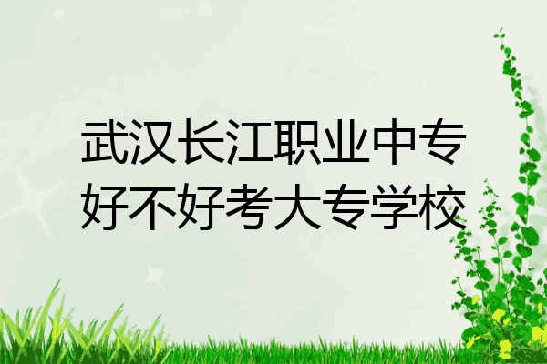 武汉长江职业中专好不好考大专学校