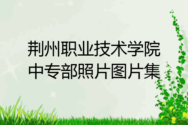 荆州职业技术学院中专部照片图片集