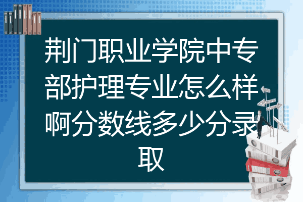 荆门职业学院中专部护理专业怎么样啊分数线多少分录取