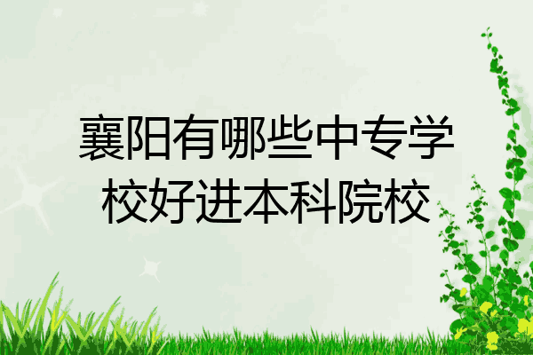 襄阳有哪些中专学校好进本科院校