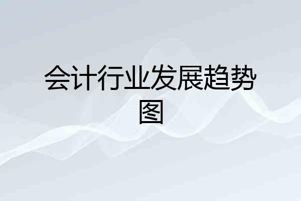 会计行业发展趋势图