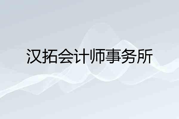 汉拓会计师事务所