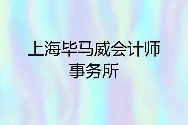 上海毕马威会计师事务所