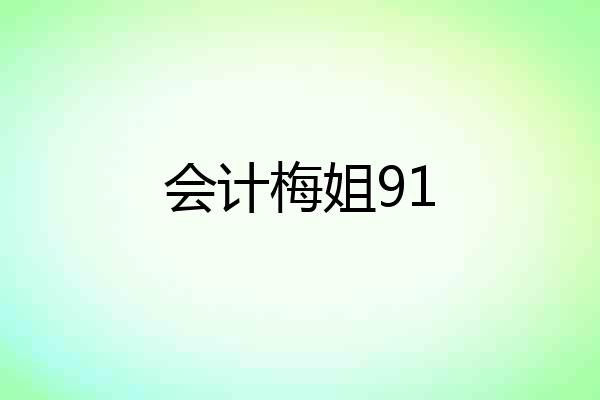 会计梅姐91
