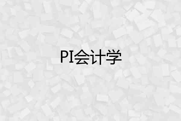 PI会计学