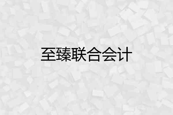 至臻联合会计
