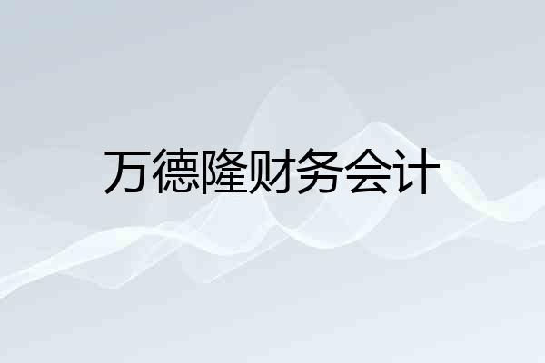 万德隆财务会计