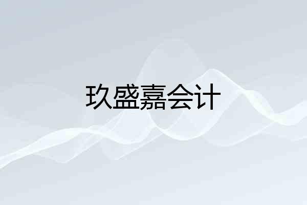玖盛嘉会计