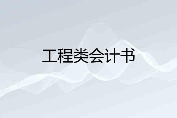 工程类会计书