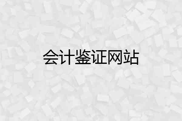 会计鉴证网站