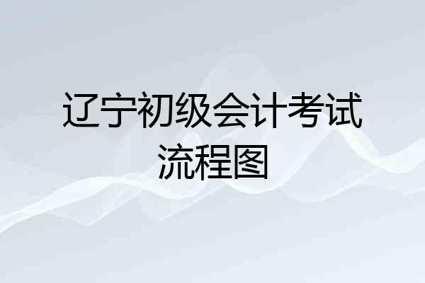 辽宁初级会计考试流程图