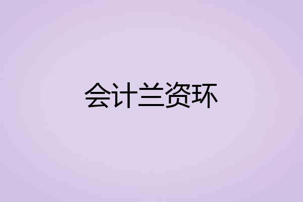会计兰资环
