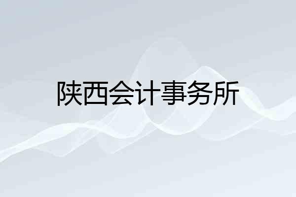 陕西会计事务所