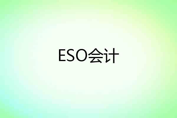 ESO会计