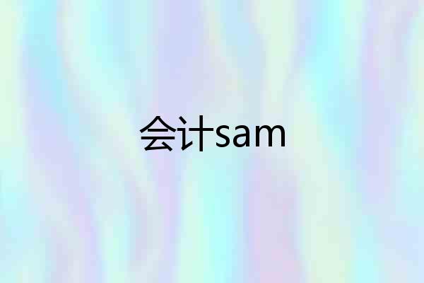 会计sam