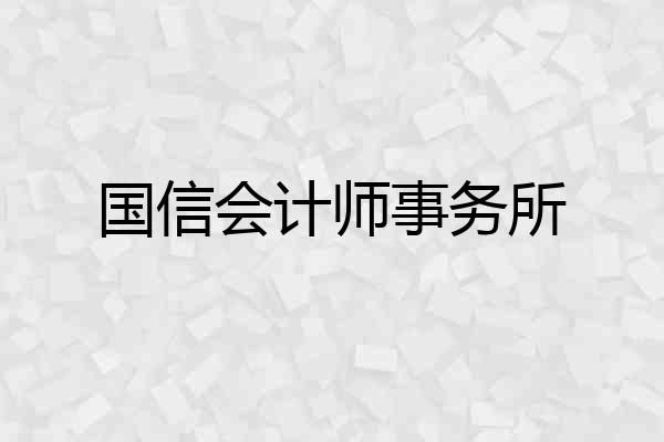 国信会计师事务所