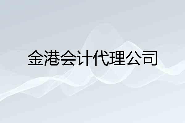 金港会计代理公司