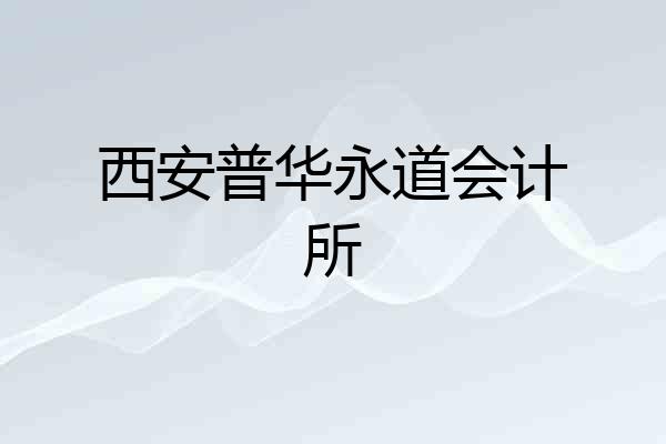 西安普华永道会计所