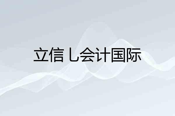 立信乚会计国际
