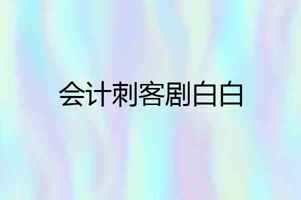会计刺客剧白白