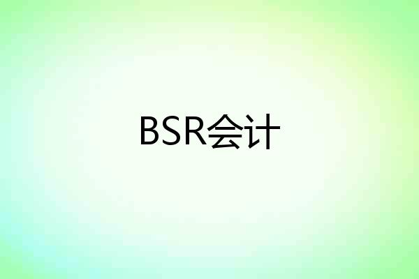 BSR会计