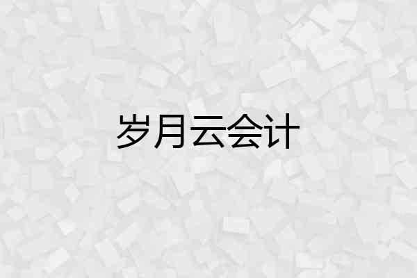 岁月云会计