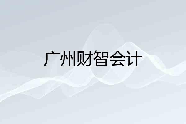 广州财智会计