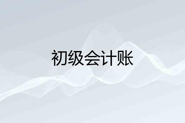 初级会计账