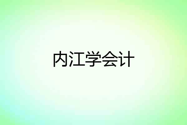 内江学会计