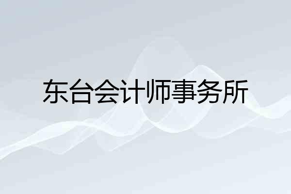 东台会计师事务所