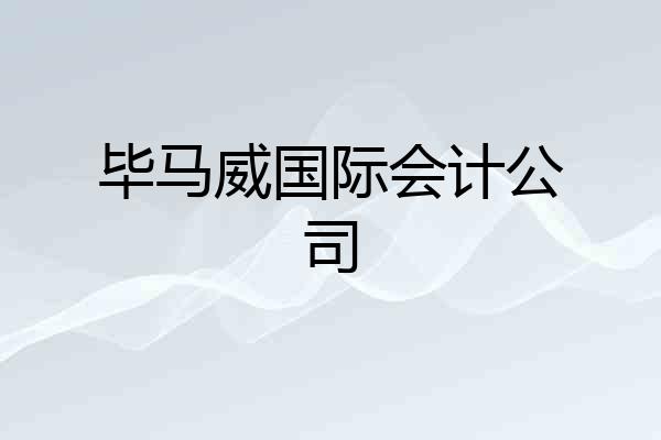 毕马威国际会计公司