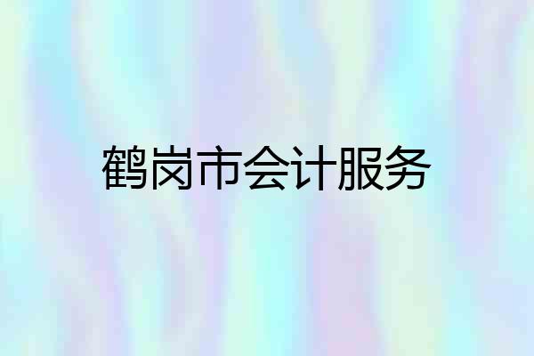 鹤岗市会计服务