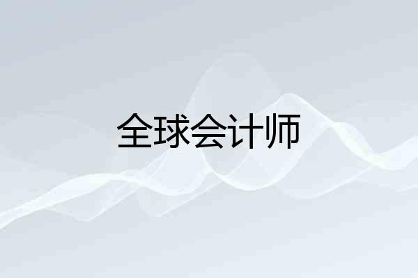 全球会计师