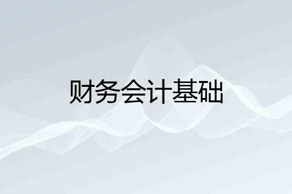 财务会计基础