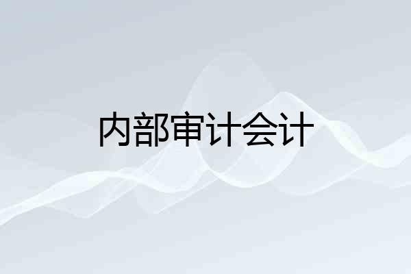 内部审计会计