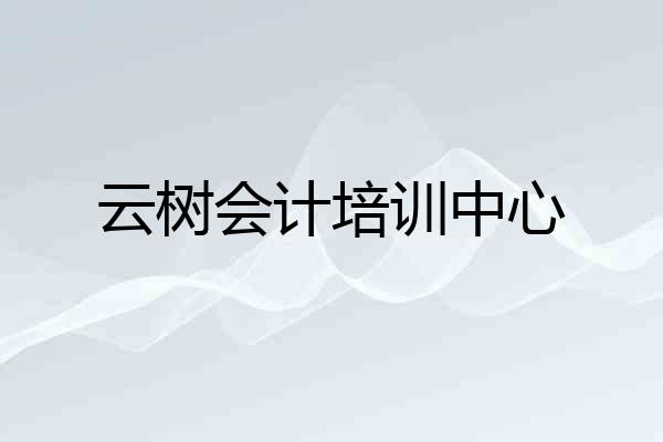 云树会计培训中心