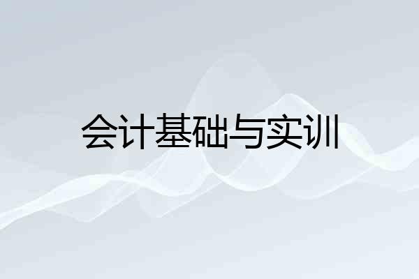 会计基础与实训