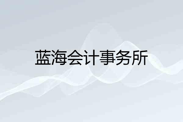 蓝海会计事务所