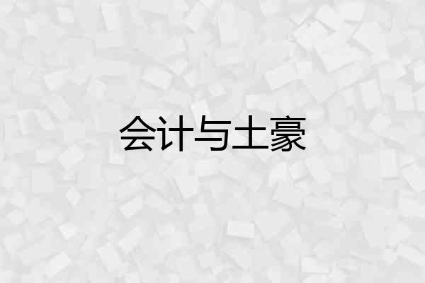 会计与土豪